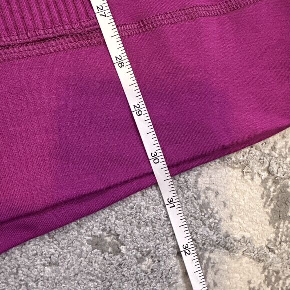 Soft Surroundings Womens Size M Magenta Cozy Knit Tunic Top Kangaroo Pocket - Picture 10 of 10